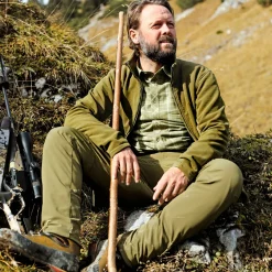 Blaser Outdoor- & Angel-Jacken<Flash Midlayer Jacke Herren (Dunkel Oliv)