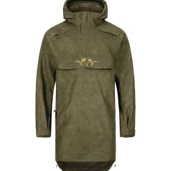 Outlet Blaser Laurent Smock Vintage Outdoorjacke Herren (Olive Mélange/Schwarz)