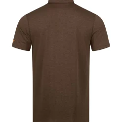 Blaser Angel-Poloshirts & Langarmshirts<Poloshirt Competition Herren (Dunkelbraun)