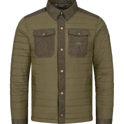 Blaser Outdoor- & Angel-Jacken<Ron Isolations Shacket Steppjacke Herren (Dunkel Oliv)