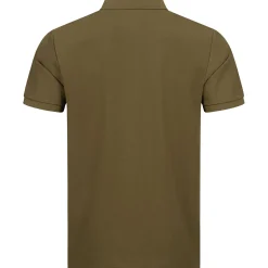 Blaser Angel-Poloshirts & Langarmshirts<Solid Poloshirt Herren (Dunkel Oliv)