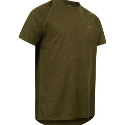 Blaser Angelshirts & Angel-Oberteile<Tech T-Shirt 23 Herren (Dunkel Oliv)