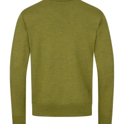 Hot Blaser V-Neck Merino Sweater Herren (Vivid Grün)