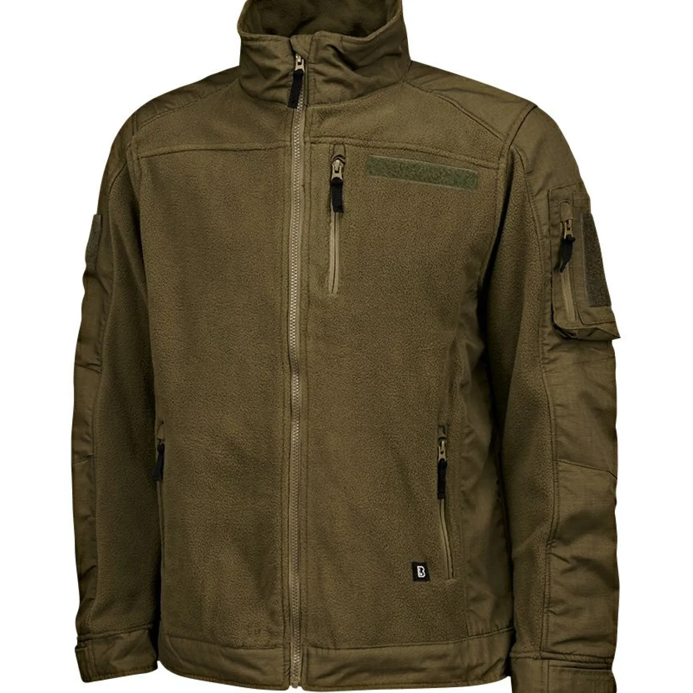Brandit Outdoor- & Angel-Jacken<Fleece Ripstop Jacket Herren (Olive)