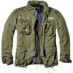 Brandit Outdoor- & Angel-Jacken|Winter- & Thermojacken<M65 Giant Jacket Herren (Olive)