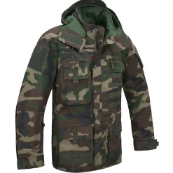 Brandit Outdoor- & Angler-Cargohosen<Performance Outdoor Jacket Herren (Woodland)