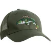 Outdoor- & Angel-Kappen<Cap "Zander" Herren (Oliv)