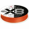 Climax Geflochtene Schnüre<PE X8 Neverfade (hi-vis orange)