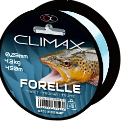 Best Climax Zielfischschnur Forelle (hellblau)