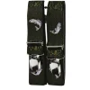 Best Clip-Hosenträger "Forelle" Unisex (Oliv)