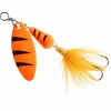 Colonel Spinner|Forellen-Kunstköder<Spinner Fuzzy (Orange Tiger)