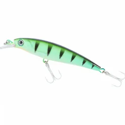 Colonel Wobbler<Wobbler UV Striker Minnow (Green Firetiger)