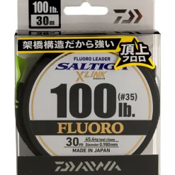 Daiwa Fluorocarbon-Schnüre<Angelschnur Saltiga X'Link Fluorocarbon Leader
