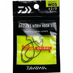 Daiwa Wallerhaken|Raubfischangeln-Zubehör<Bassers Wurmhaken (WOS)
