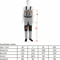 Discount Daiwa D-Vec Breathable Zipped Waders
