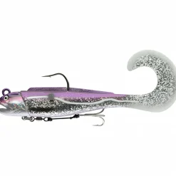 Daiwa Gummiköder ·Gummifische & Shads<D-Wolf Curly (purple haddock)