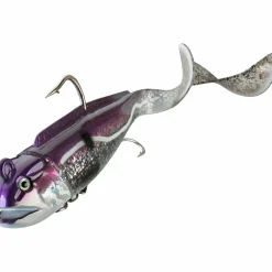 Daiwa Gummiköder ·Gummifische & Shads<D-Wolf Curly (purple haddock)