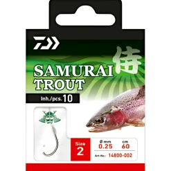 Daiwa Angelhaken|Forellenangeln-Zubehör<Forellenhaken Samurai