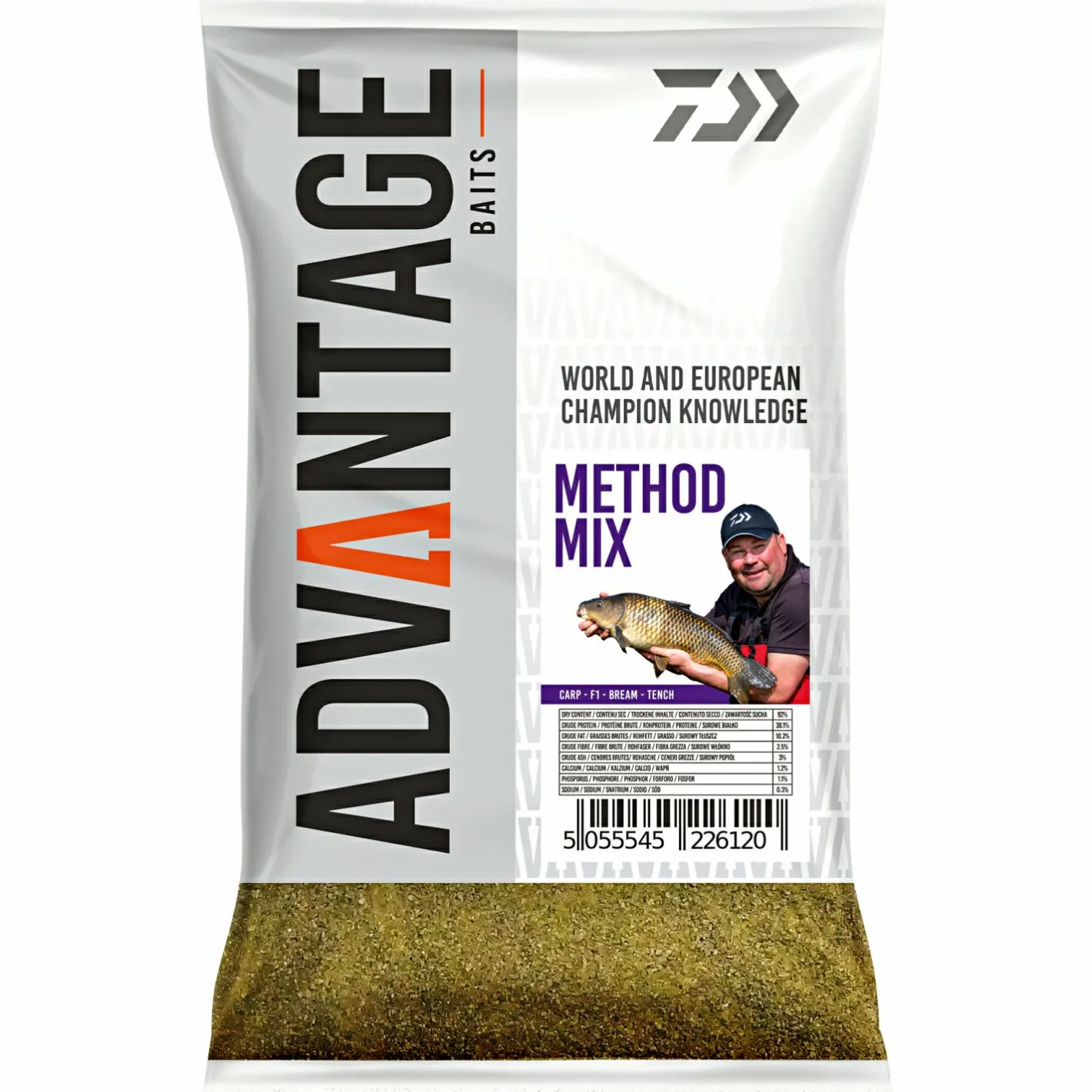 Daiwa Friedfischfutter|Friedfischangeln-Zubehör<Grundfutter Mix Advantage (Method-Mix)