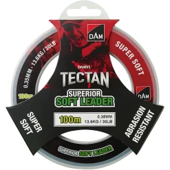 DAM Wallerschnüre|Wallerschnüre<Angelschnur yl Tectan Superior Soft Leader (transparent, 100 m)