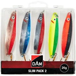 DAM Meeresköder|Meeresköder ·Meerforellenblinker<Blinker Slim Pack 2