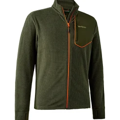 Deerhunter Outdoor- & Angel-Jacken<Chamois Full-Zip Fleecejacke Herren (Forest Green)