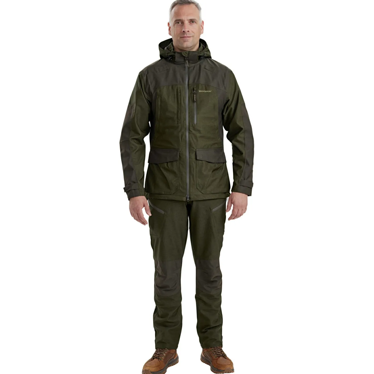 New Deerhunter Chasse Jacke Herren (Olive Night Melange)