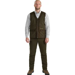 Deerhunter Outdoor- & Anglerwesten<Eagle Weste Herren (Tarmac Green)