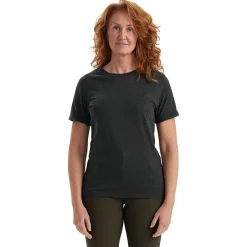 Outlet Deerhunter 2er-Pack Ladies Basis T-Shirts Damen (Adventure Green Melange)