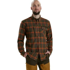 Deerhunter Outdoor- & Angelhemden<Ethan Hemd Herren (Orange Check)