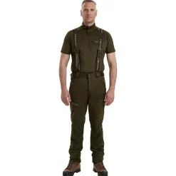 Deerhunter Outdoor- & Angler-Cargohosen<Excape Softshell Hose Herren (Art Green)