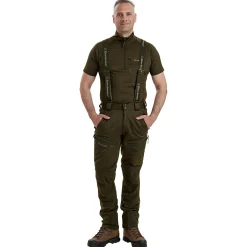 Deerhunter Outdoor- & Angler-Cargohosen<Excape Softshell Hose Herren (Art Green)