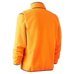 Deerhunter Outdoor- & Angel-Jacken<Gamekeeper Bonded Fleecejacke Herren, wendbar (Orange)