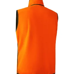 Deerhunter Gamekeeper Fleeceweste Herren, wendbar (Safety Orange)
