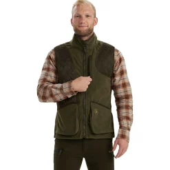 Deerhunter Outdoor- & Anglerwesten<Gamekeeper Shooting Weste Herren (Graphite Green)