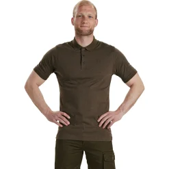 Deerhunter Angel-Poloshirts & Langarmshirts<Gunnar Polo Hemd Herren (Brown Leaf Melange)