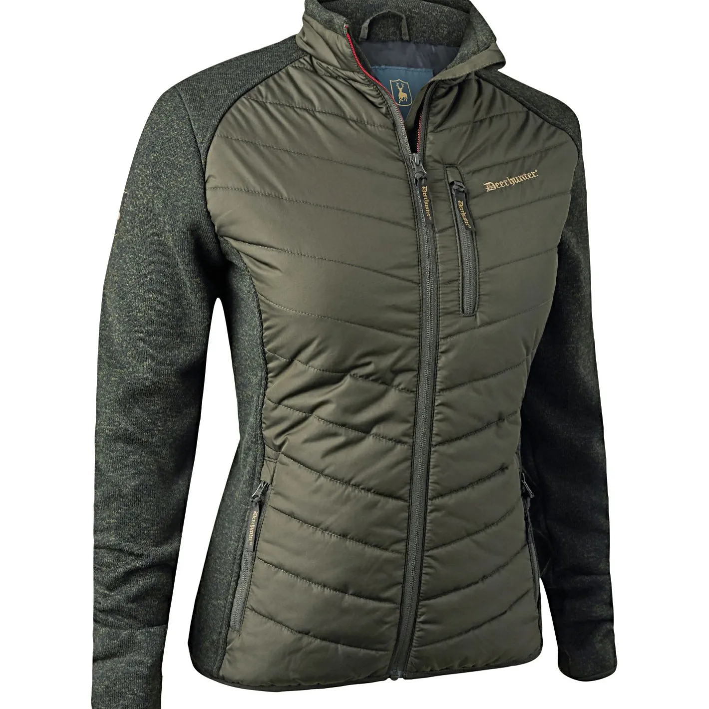Deerhunter Damen Angeljacken & -Westen<Lady Caroline wattierte Jacke Damen (Timber)