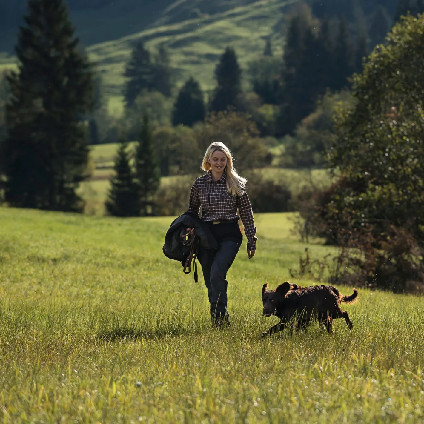 Deerhunter Damen Angeljacken & -Westen<Lady Caroline wattierte Jacke Damen (Timber)