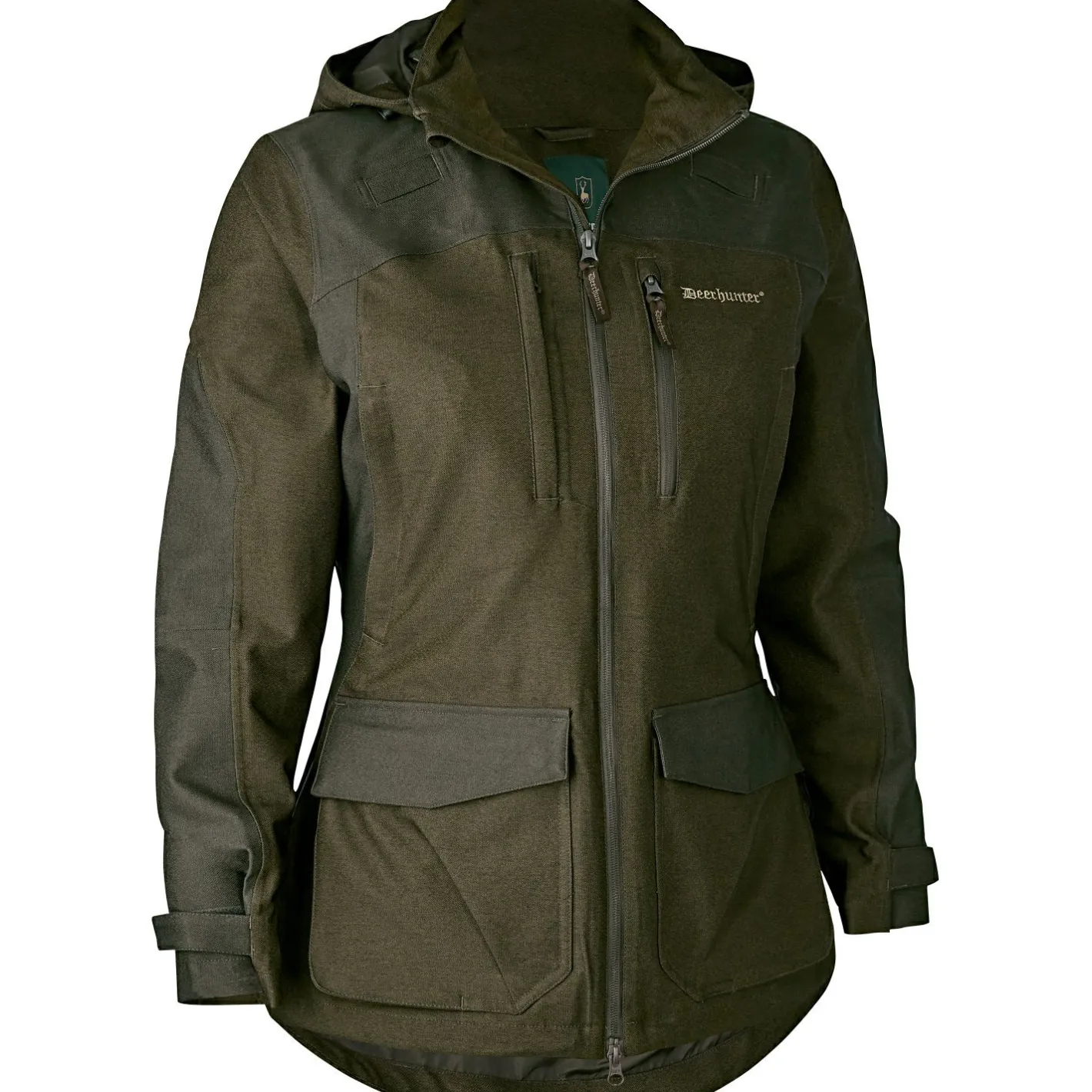 Deerhunter Damen Angeljacken & -Westen<Lady Chasse Jacke Damen (Olive Night Melange)