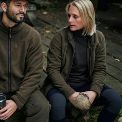Sale Deerhunter Lady Eagle Fleecejacke Damen (Tarmac Green)