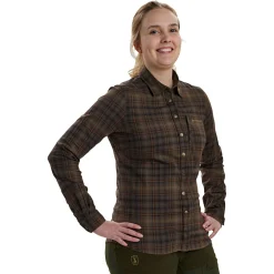 Deerhunter Lady Emery Hemd Damen (Green Check)