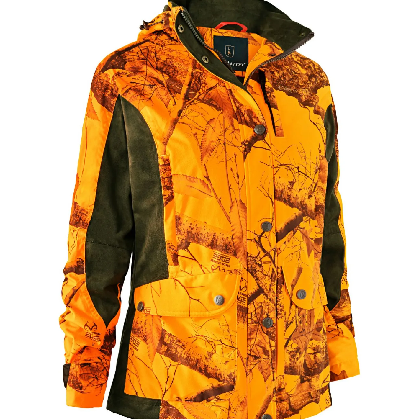 Deerhunter Damen Angeljacken & -Westen<Lady Estelle Jacke Damen (Realtree Edge® Orange)