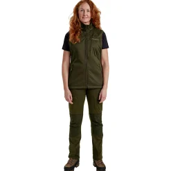 Deerhunter Damen Angeljacken & -Westen<Lady Excape Softshell Weste Damen (Art Green)
