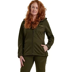 Clearance Deerhunter Lady Excape Softshell Jacke Damen (Art Green)