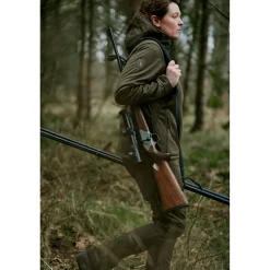 Clearance Deerhunter Lady Excape Softshell Jacke Damen (Art Green)