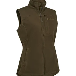 Deerhunter Damen Angeljacken & -Westen<Lady Muflon Pro Fleeceweste Damen (Art Green)