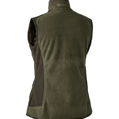 Outlet Deerhunter Lady Pam Bonded Fleeceweste Damen (Graphite Green)