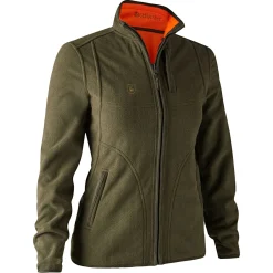 Deerhunter Damen Angeljacken & -Westen<Lady Pam Bonded Fleecejacke Damen, wendbar (Orange)
