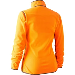 Deerhunter Damen Angeljacken & -Westen<Lady Pam Bonded Fleecejacke Damen, wendbar (Orange)