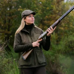 Deerhunter Damen Angeljacken & -Westen<Lady Pam Shooting Weste Damen (Graphite Green)